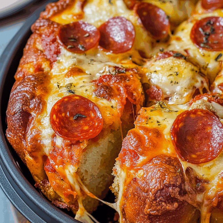 Cheesy Pepperoni Pull Apart Loaf