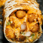 Cheesy Tater Tot Burritos