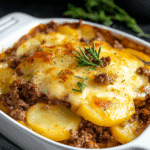 Cozy Ground Beef and Potato Casserole