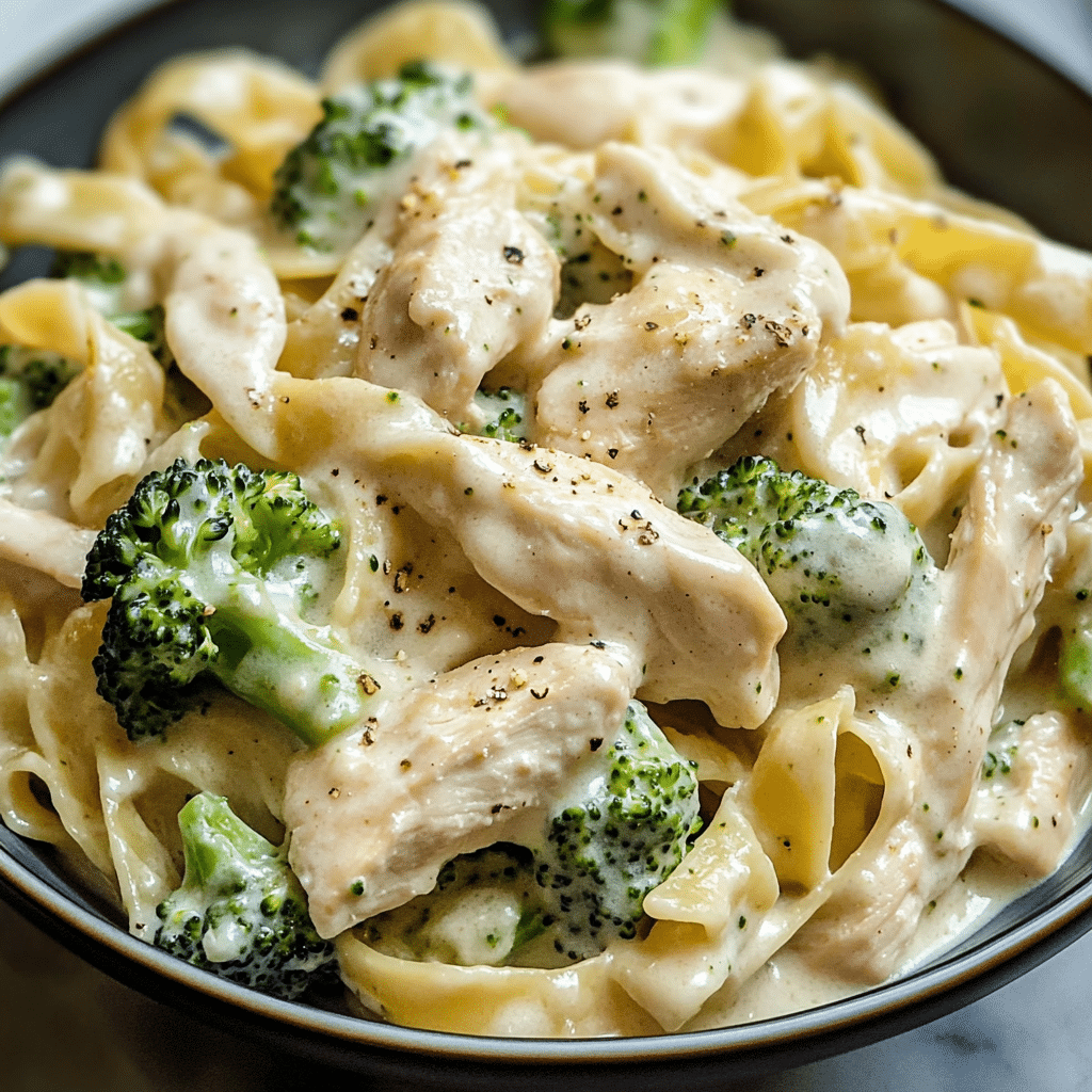 Creamy Chicken & Broccoli Pasta Delight