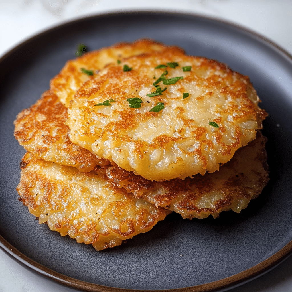 Crispy German Potato Pancakes