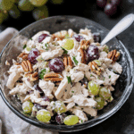 Easy Chicken Salad with Grapes and Pecans