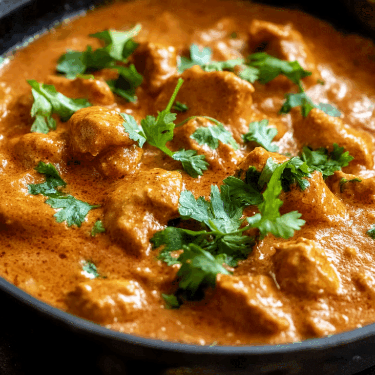 Easy Homemade Butter Chicken