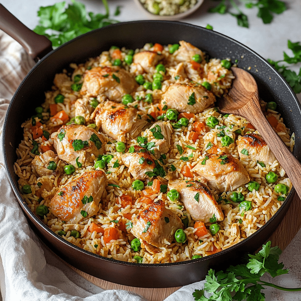 Easy One-Pot Serbian Chicken and Rice