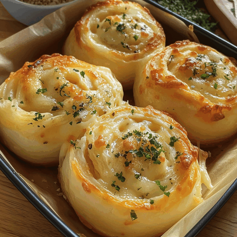 Irresistible Garlic Cheese Rolls