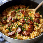 One-Pot Smoked Sausage and Rice Dinner