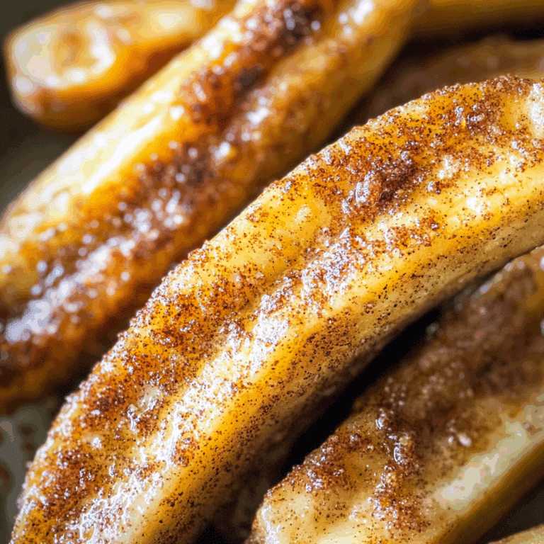 Quick Air Fryer Cinnamon Bananas