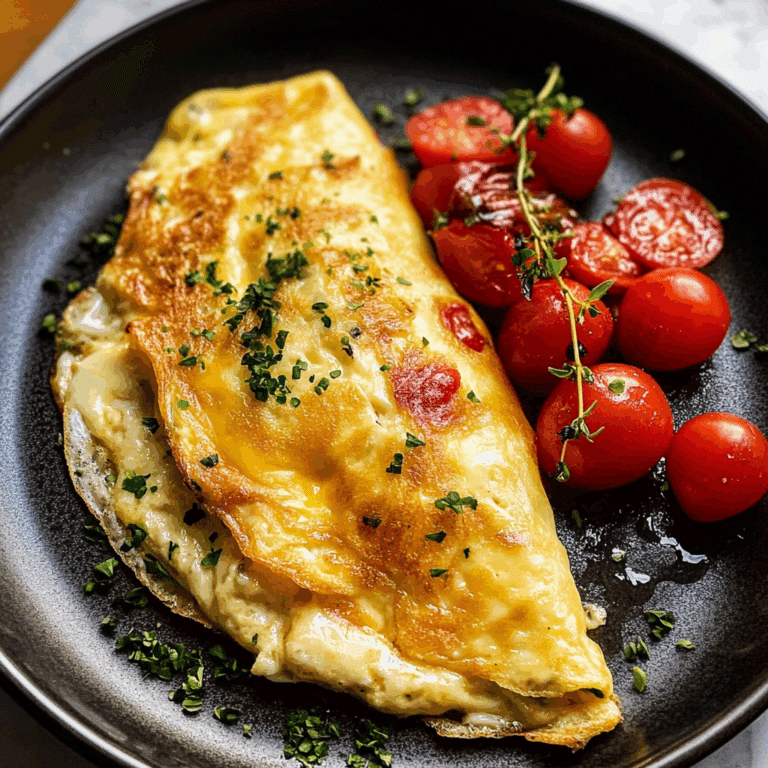 Quick and Cheesy Breakfast Omelet