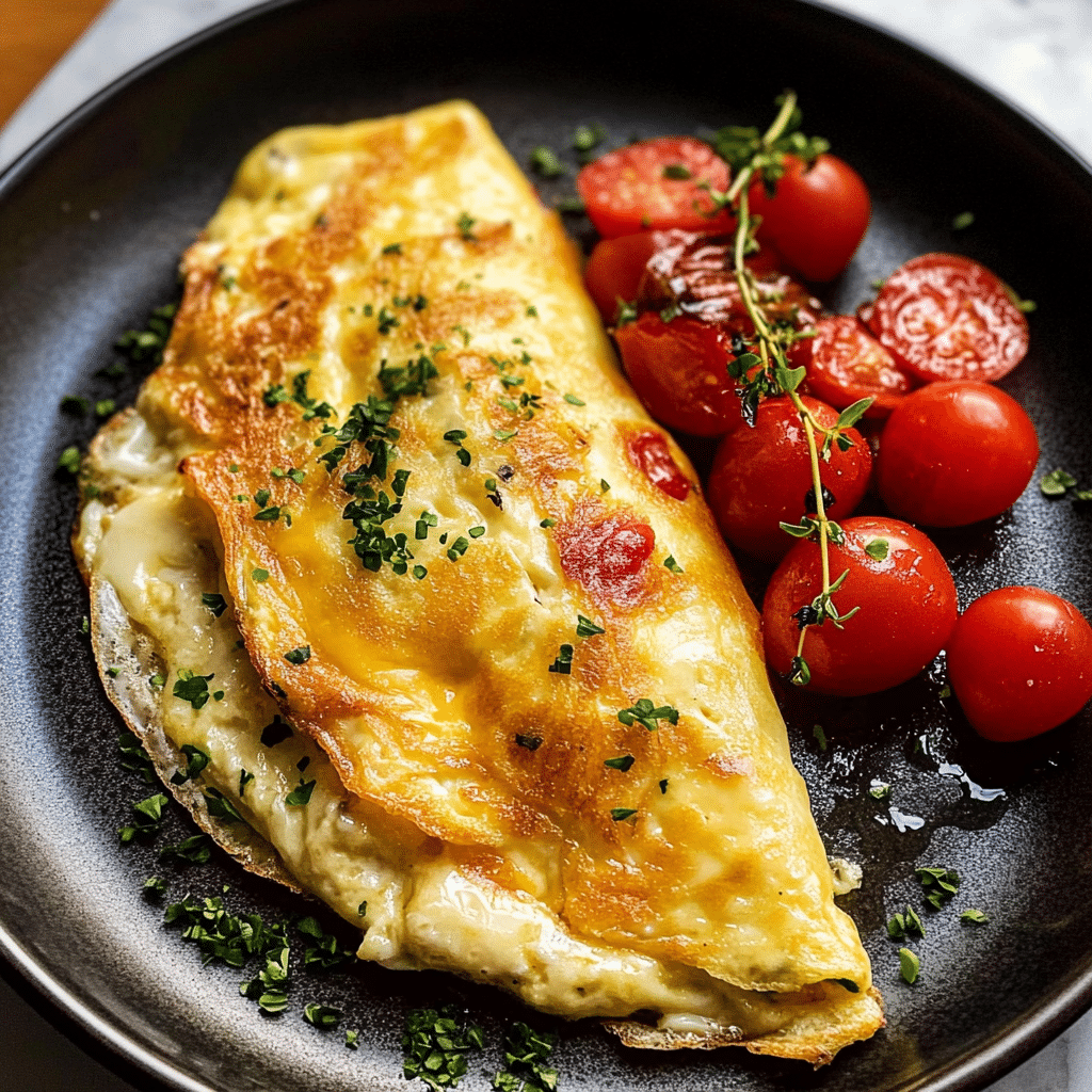 Quick and Cheesy Breakfast Omelet