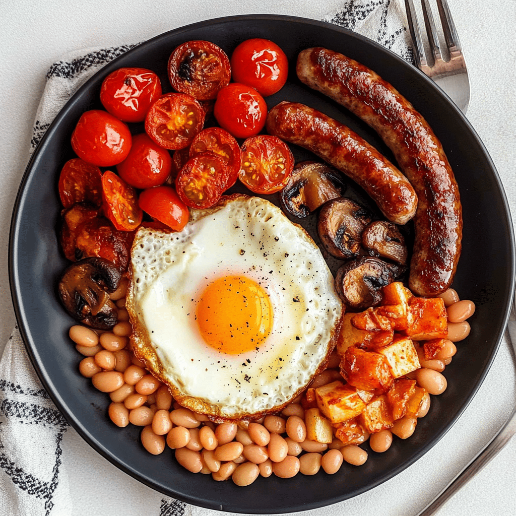 Quick & Hearty Full English Breakfast