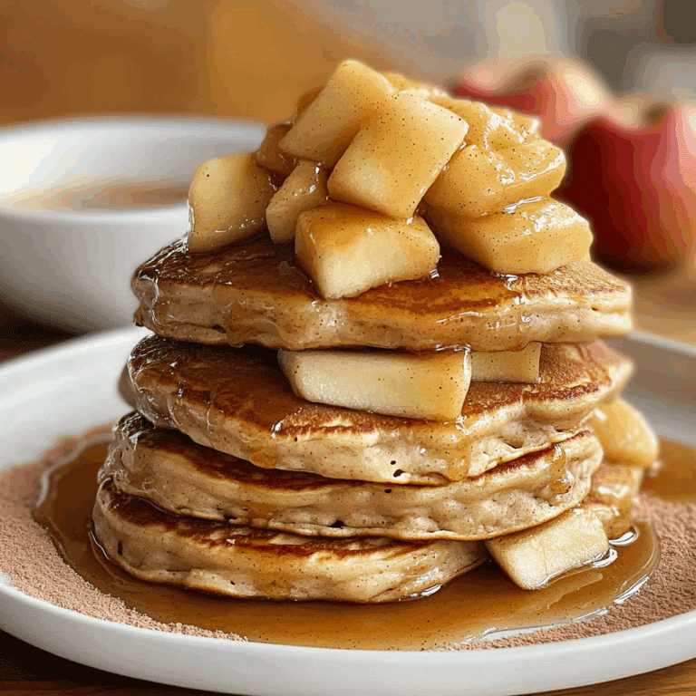 Apple Cinnamon Pancakes