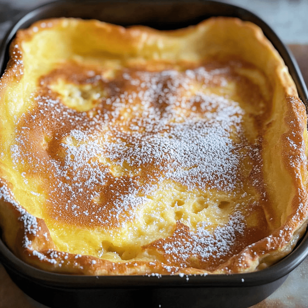 Baked German Pancake