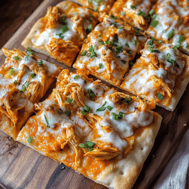 Buffalo Chicken Flatbread