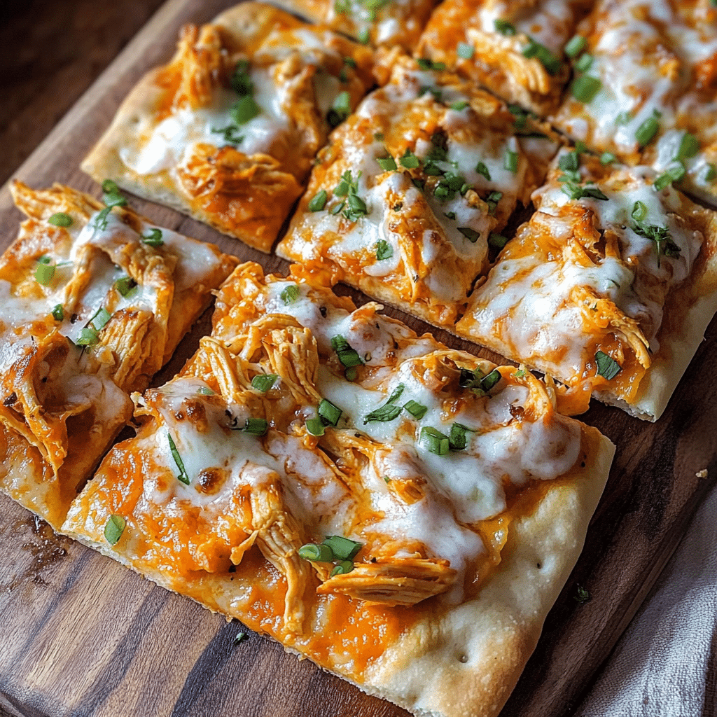 Buffalo Chicken Flatbread