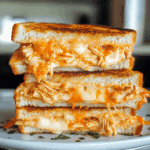 Buffalo Chicken Grilled Cheese