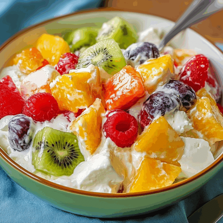 Cheesecake Fruit Salad