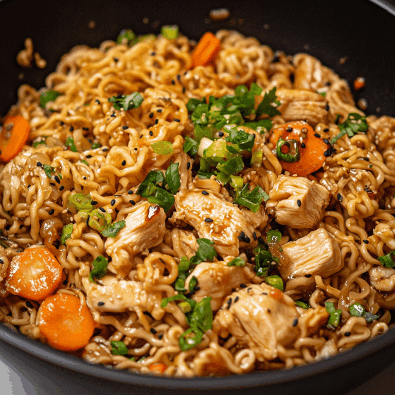 Chicken Ramen Stir Fry