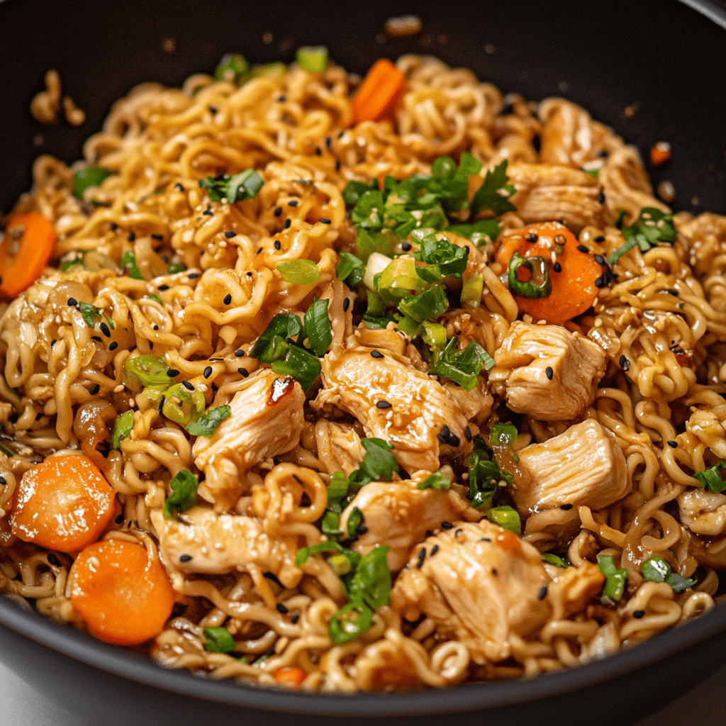 Chicken Ramen Stir Fry