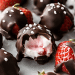 Chocolate Strawberry Yogurt Bites