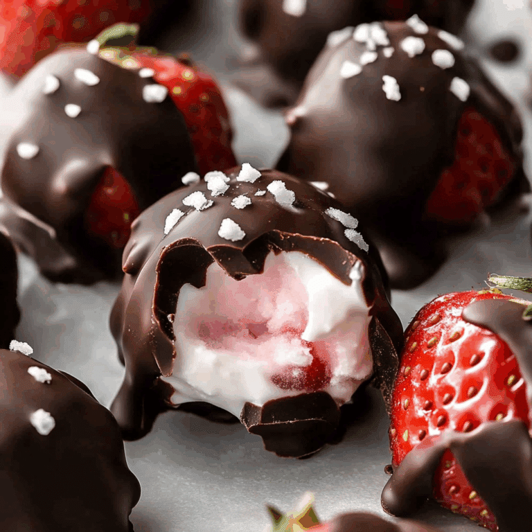 Chocolate Strawberry Yogurt Bites