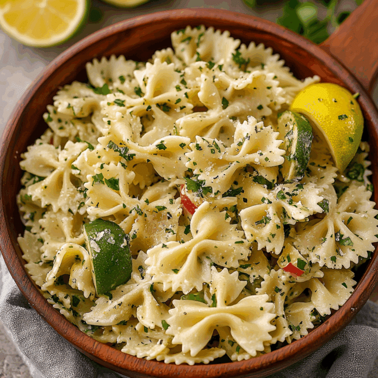 Cilantro Lime Pasta Salad