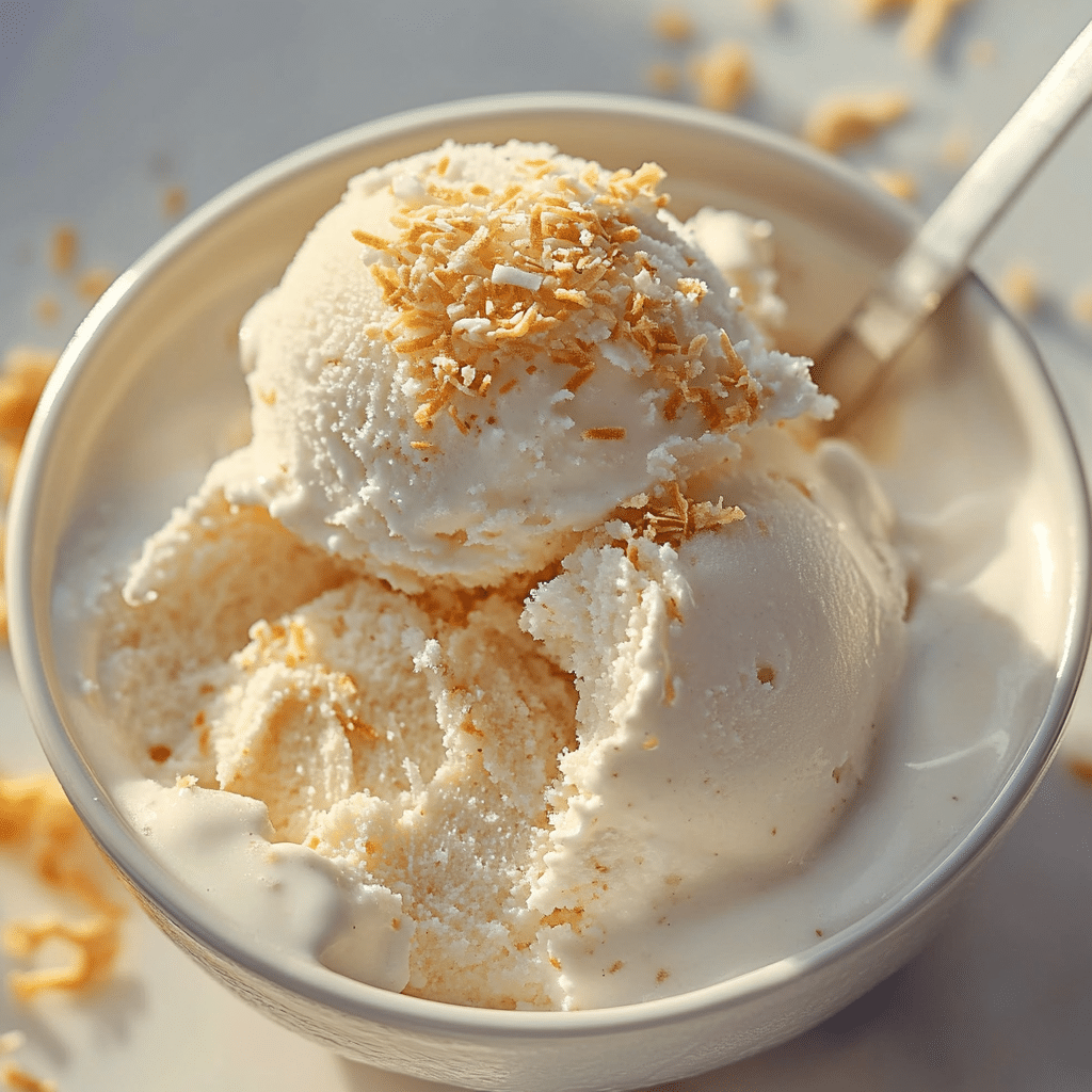 Coconut Milk Ice Cream