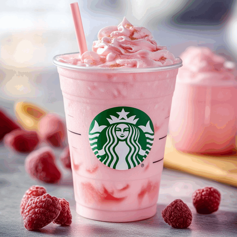 Copycat Starbucks Pink Drink