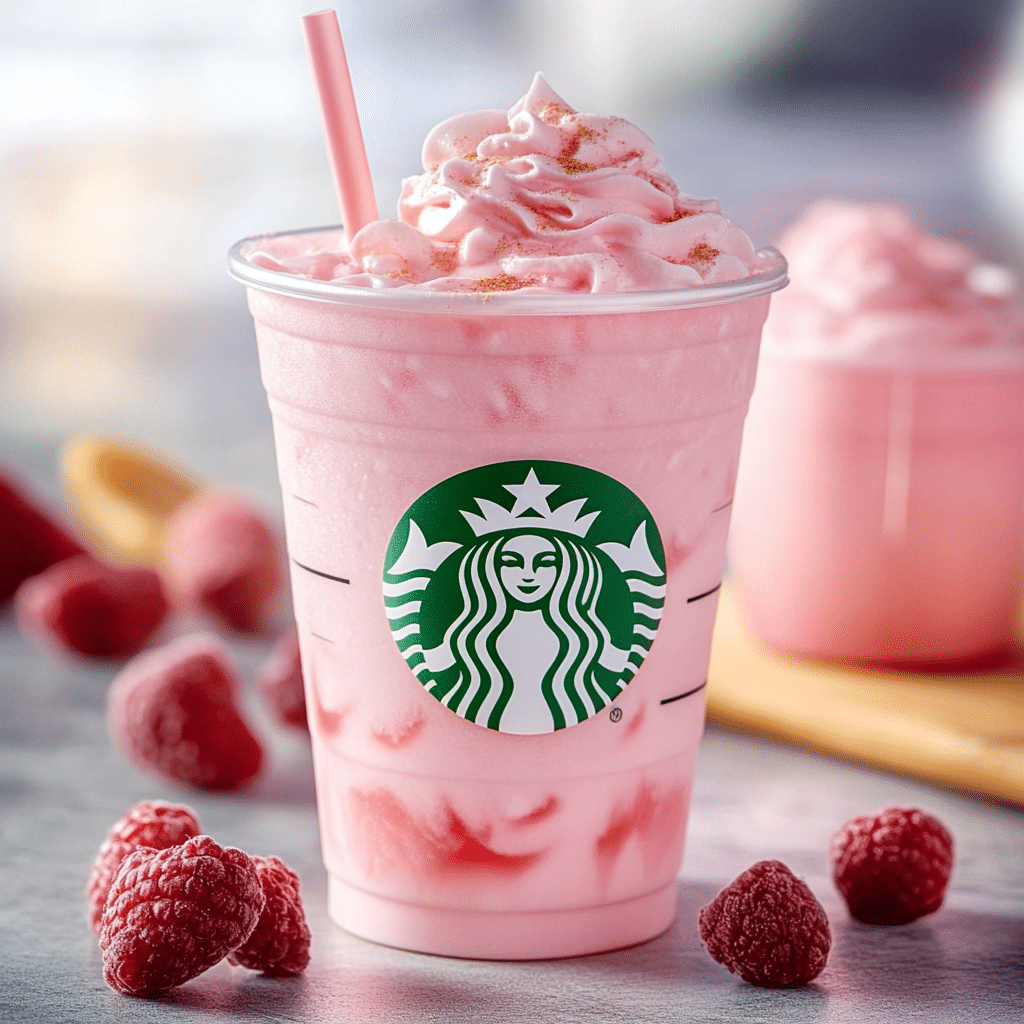 Copycat Starbucks Pink Drink