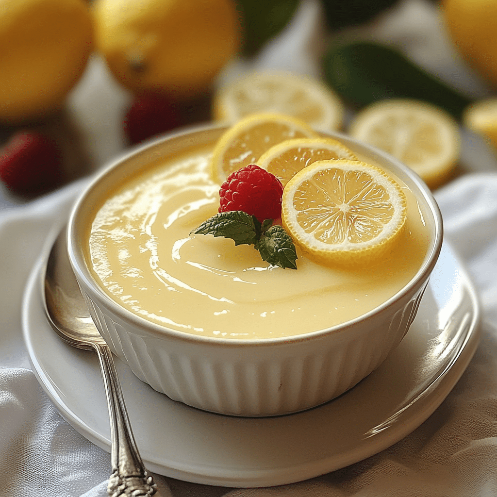 Creamy Lemon Posset