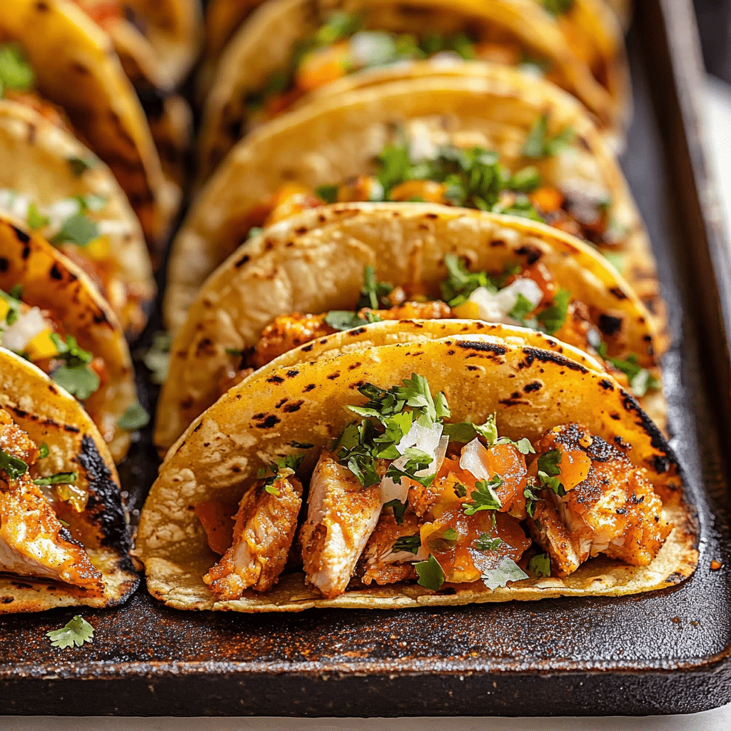 Crispy Mini Chicken Tacos
