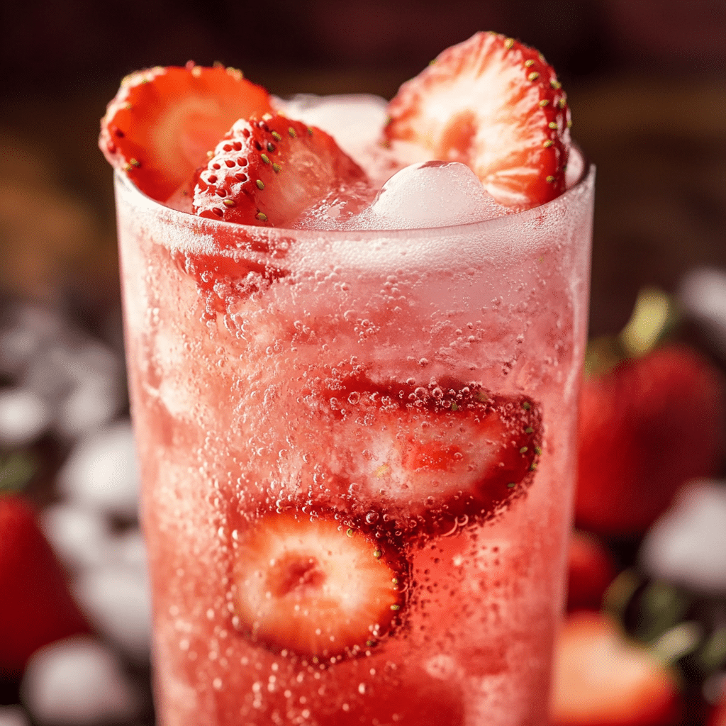 Dirty Strawberry Soda