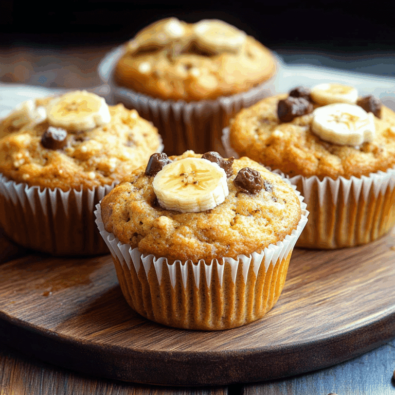 Easy Banana Muffins