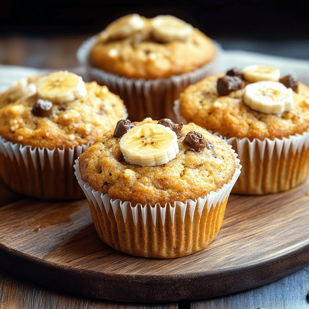 Easy Banana Muffins