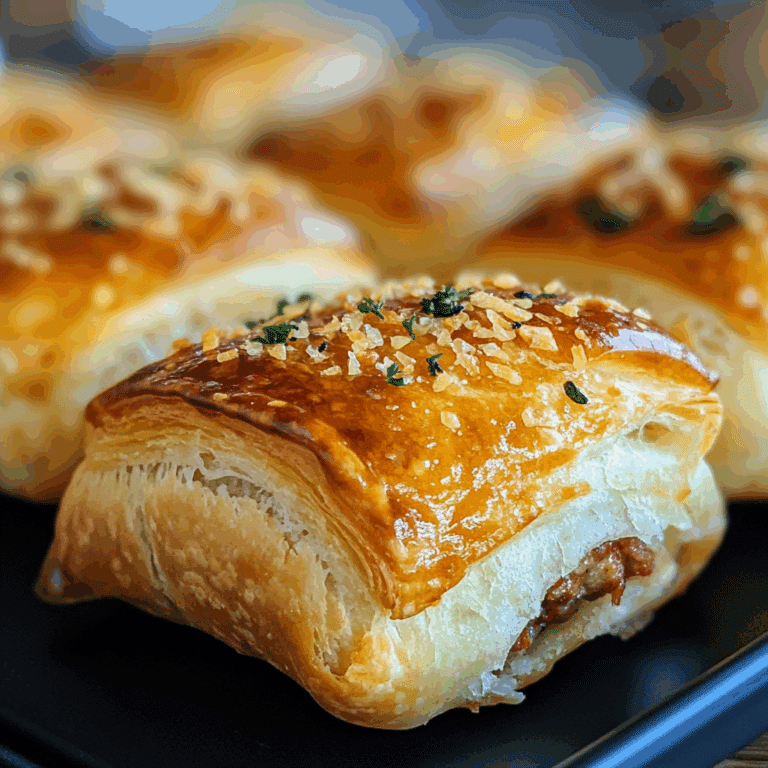 Easy Breakfast Sausage Rolls
