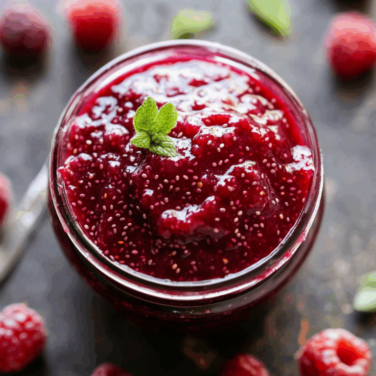 Easy Sugar-Free Berry Chia Jam