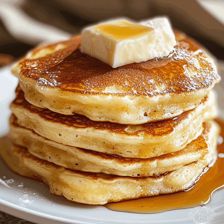 Fluffiest Homemade Pancakes Ever