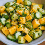 Mango Cucumber Salad