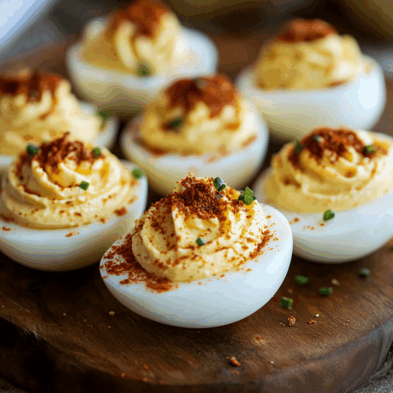 Million Dollar Deviled Eggs