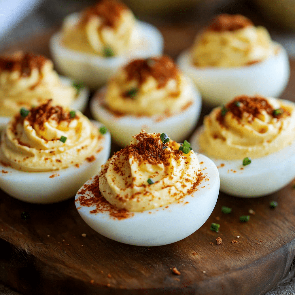 Million Dollar Deviled Eggs