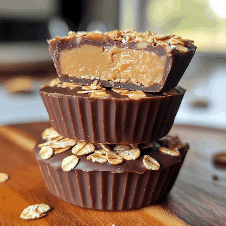 No Bake Peanut Butter Oat Cups