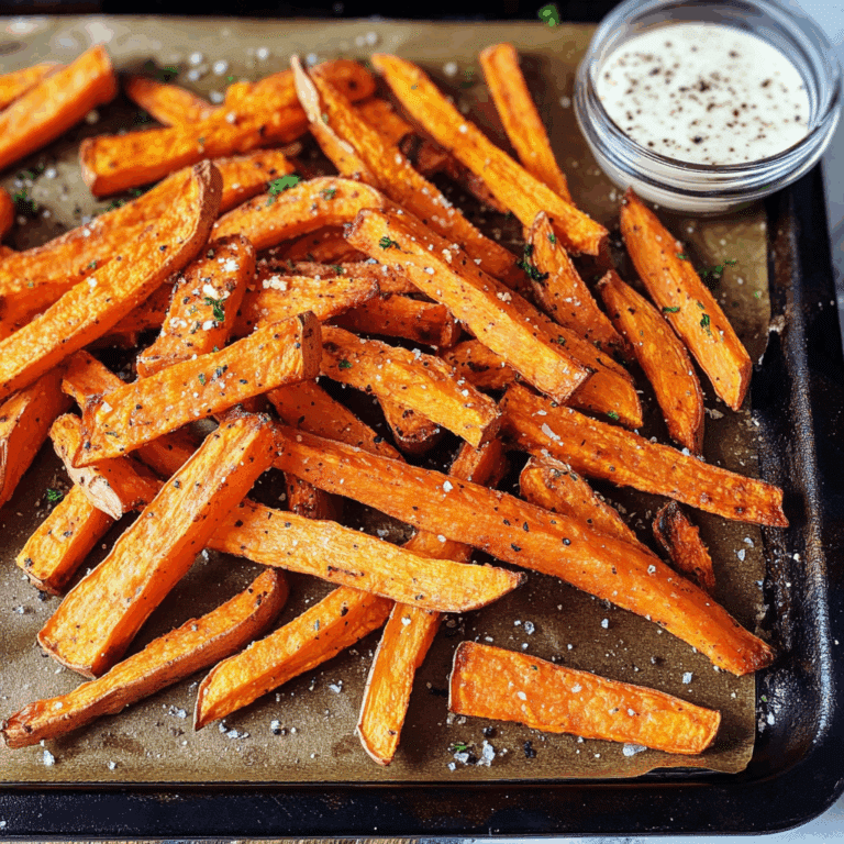 Oven Baked Sweet Potato Fries