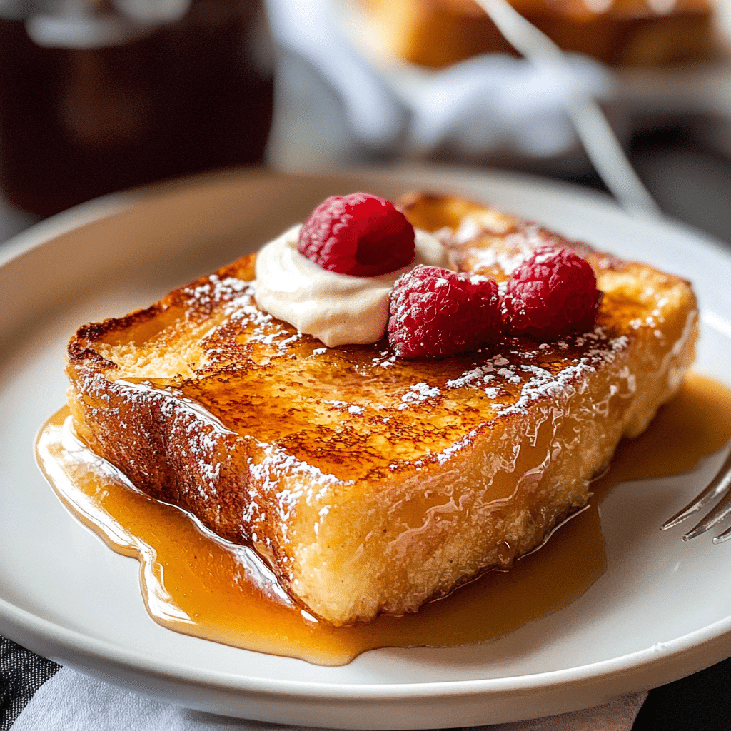 Overnight Crème Brûlée French Toast
