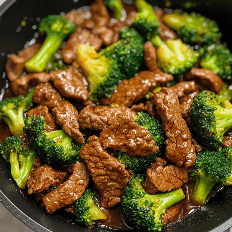 Quick Beef and Broccoli Stir Fry