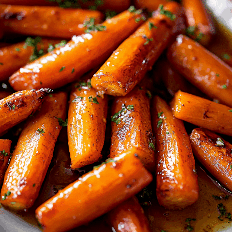 Roasted Brown Sugar Carrots