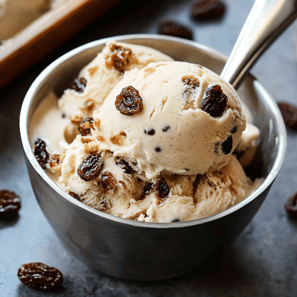 Rum Raisin Ice Cream