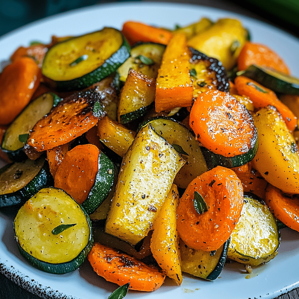 Sautéed Carrots and Zucchini Medley