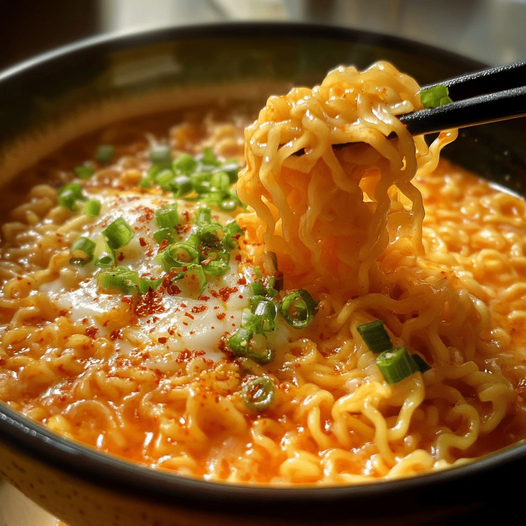 Spicy Cheese Ramen