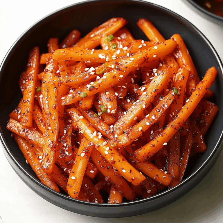 Spicy Korean Carrots