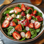 Strawberry Spinach Salad