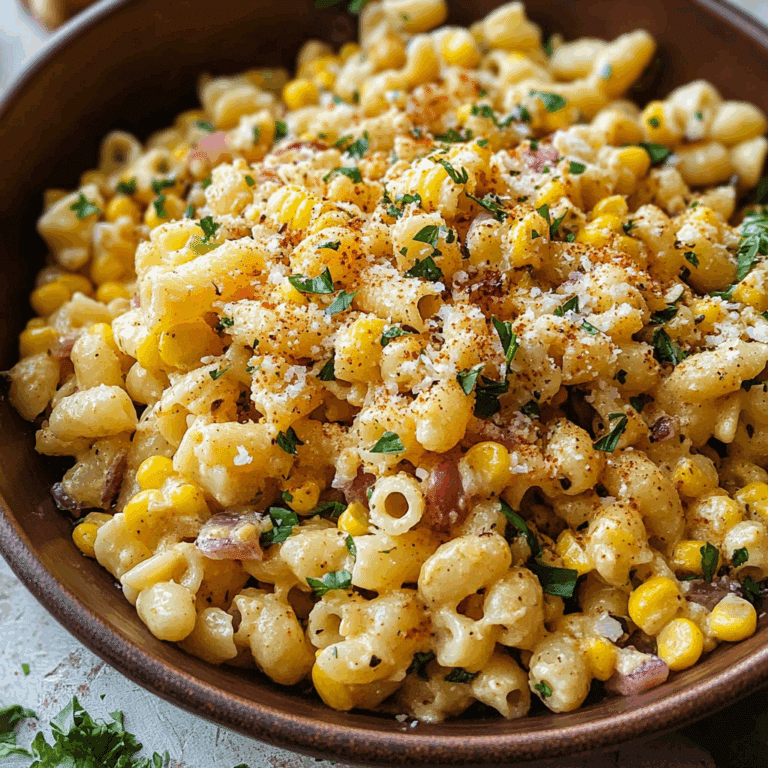 Street Corn Pasta Salad